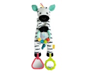 babyFEHN - Мека играчка за гръб Зебра DoBabyDoo, 33 см